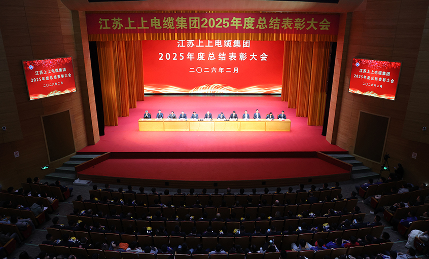 蛇岁留辉启新程 马跃新篇谱华章——rb88随行版电缆召开2025年度总结赞美大会